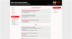 Desktop Screenshot of meetingsmanagement.co.uk